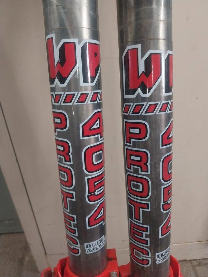 Voorvork honda cr 1991 wp4054 white power voorvork, Motoren, Onderdelen | Honda, Gebruikt, Ophalen of Verzenden