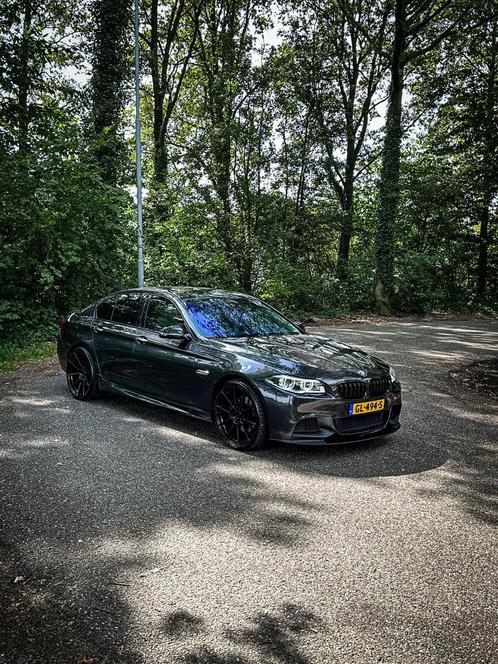 BMW 5-Serie 535i 306pk Aut. 2014 Grijs M-Pack, Auto's, BMW, Particulier, 5-Serie, ABS, Achteruitrijcamera, Adaptieve lichten, Airbags