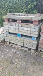 beton klinkers 10x20 zwart/grijs 7,7 m2, Tuin en Terras, Ophalen, Gebruikt, Klinkers, 5 tot 10 m²