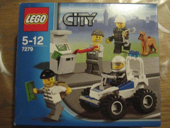 Lego 7279 politie, Kinderen en Baby's, Speelgoed | Duplo en Lego, Zo goed als nieuw, Lego, Complete set, Ophalen of Verzenden