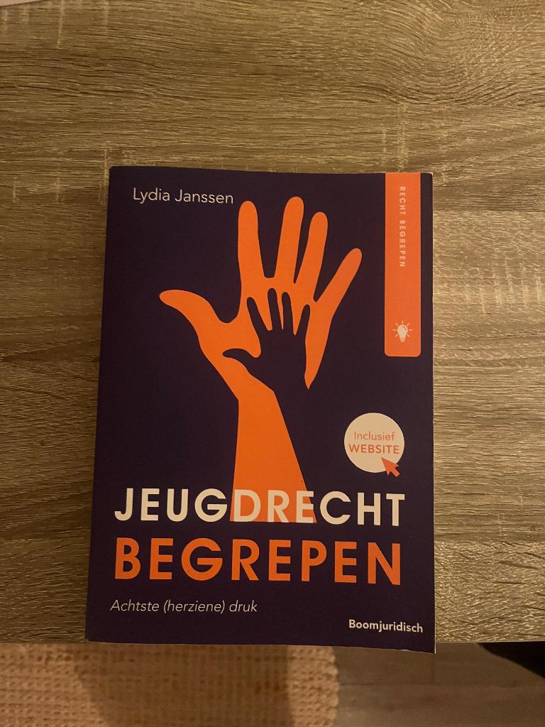 Jeugdrecht begrepen (Janssen), Boeken, Ophalen, Zo goed als nieuw, Sociale psychologie