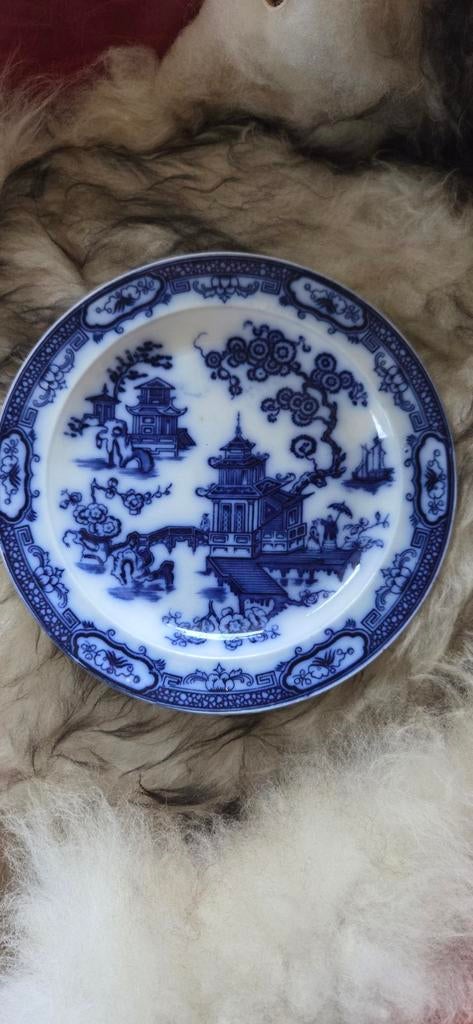 Petrus Regout bord "Hindostan", Ophalen of Verzenden