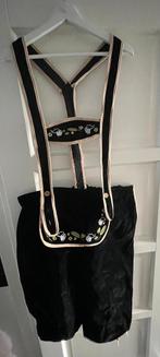 Lederhose XL/XXL met Tirolerhoed - Carnaval, Kleding | Heren, Carnavalskleding en Feestkleding, Carnaval, Maat 56/58 (XL), Ophalen of Verzenden