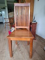 Teak Houten stoelen, Ophalen, Bruin, Zo goed als nieuw, Vier