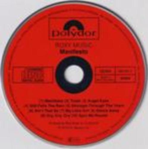 Roxy music – manifesto cd 800 031-2 red face polydor, Cd's en Dvd's, Cd's | Pop, Zo goed als nieuw, 1980 tot 2000, Verzenden