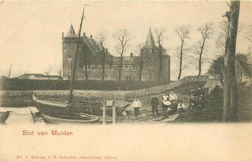 (388-573-035) Muiden Slot van Muiden, Verzamelen, Ansichtkaarten | Nederland, Gelderland, Verzenden
