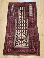 Vintage handgeknoopt perzisch tapijt beloutch 147x83, Huis en Inrichting, Stoffering | Tapijten en Kleden, Info@SlatsAntiek.nl