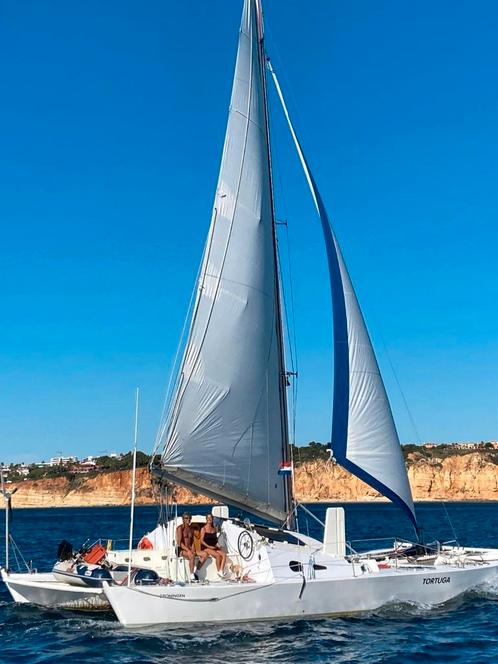 James wharram narai  catamaran  TORTUGA   best traveler, Watersport en Boten, Catamarans, Zo goed als nieuw, Benzine, Ophalen of Verzenden