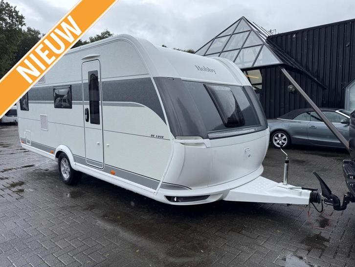 Hobby de Luxe 545 KMF 2025 | Stapelbed, Caravans en Kamperen, Caravans, Bedrijf, tot en met 6, 1250 - 1500 kg, Overige, Hobby