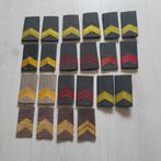 Lot emblemen, Verzamelen, Ophalen of Verzenden, Landmacht, Nederland, Embleem of Badge