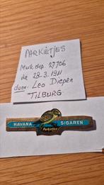 Sigarenbanden TILBURG, Ophalen, Sigarenbandjes