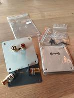 WBT 0710 Cu Speakerterminals met Grondplaat, Ophalen of Verzenden, Zo goed als nieuw, Minder dan 2 meter, Overige kabels