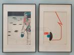 Astronauten Amerika/Rusland jaren '80, Antiek en Kunst, Kunst | Litho's en Zeefdrukken, Ophalen of Verzenden