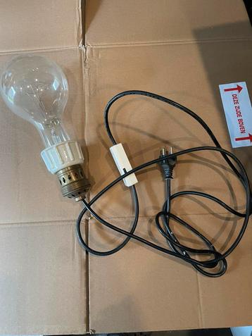 Grote lamp met dimmer beschikbaar voor biedingen