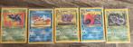 Pokemon fossil uncommon/common compleet DUITS 1st edition, Ophalen of Verzenden, Gebruikt, Meerdere kaarten