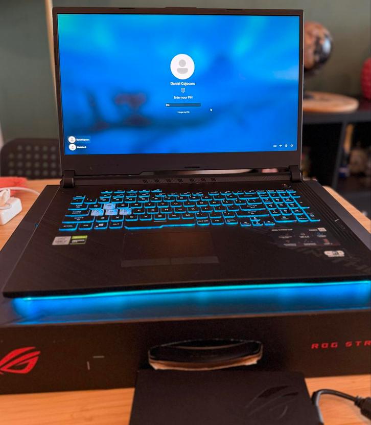ASUS ROG Strix G17 - Perfect voor Gaming!, Computers en Software, Windows Laptops, Zo goed als nieuw, 17 inch of meer, SSD, 2 tot 3 Ghz