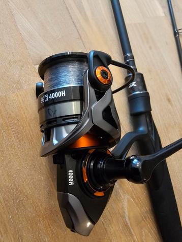  Daiwa Prorex X Spin met molen van SG6 4000H