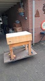 orgnele slagers hakblok, Antiek en Kunst, Ophalen