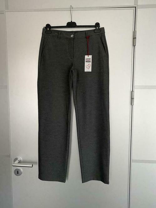 F1306 Nieuw Angels Marlene mt. 36/38=S/M broek L30 grijs, Kleding | Dames, Broeken en Pantalons, Nieuw, Maat 36 (S), Grijs, Lang