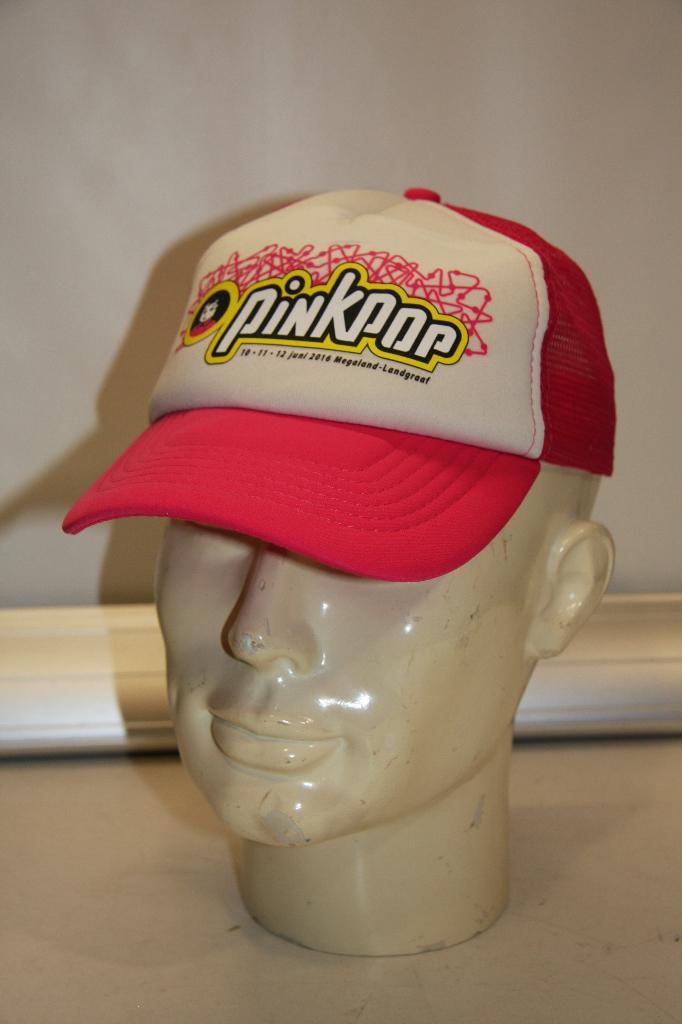 pinkpop 2016 pet landgraaf (254), Kleding | Dames, Hoeden en Petten, Gedragen, Pet, One size fits all, Ophalen of Verzenden