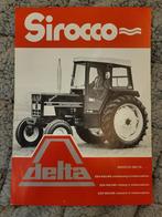 Tractor folder Sirocco Delta cabines, Ophalen of Verzenden, Zo goed als nieuw