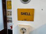 Vintage Shell Emaille Reclame Bordje, Ophalen of Verzenden
