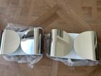2 stuks REPLICA- Flos Foglio wandlamp chroom, Huis en Inrichting, Lampen | Wandlampen, Ophalen, Nieuw