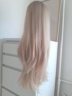 Pruik 60 cm. Blond, echt haar.  Nieuw!, Sieraden, Tassen en Uiterlijk, Uiterlijk | Haarverzorging, Ophalen of Verzenden, Nieuw