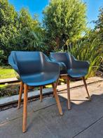 2 Hartman Sophie Teak tuinstoelen – goede staat – grijs, Tuin en Terras, Tuinstoelen, Ophalen, Zo goed als nieuw