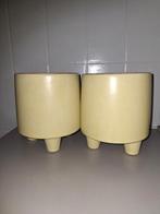 Bloempotten, Rond, Binnen, Ophalen of Verzenden, Zo goed als nieuw