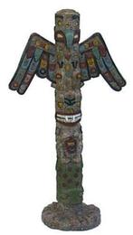 totem paal van polystone, Verzamelen, Beelden en Beeldjes, Ophalen of Verzenden, Nieuw, Overige typen