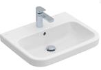 wastafel wit, Villeroy en Boch, afm. 60 x 47 cm, met kraanga, Huis en Inrichting, Badkamer | Badkamermeubels, Ophalen, 50 tot 100 cm
