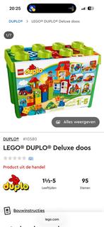 Lego Duplo Deluxe Doos 10850 (Schildpad ontbreekt), Ophalen of Verzenden, Gebruikt, Complete set, Duplo