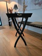 Bijzettafeltje authentiek, Ophalen of Verzenden, Rond, Minder dan 55 cm