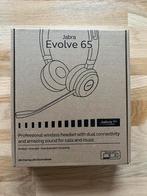 Nieuwe Jabra Evolve 65 MS Stereo headset / koptelefoon, Audio, Tv en Foto, Koptelefoons, Nieuw, Overige merken, Op oor (supra aural)