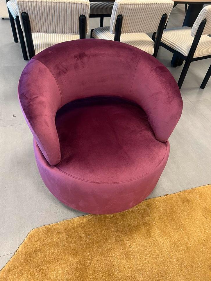 Fauteuil Jolia van de Eijerkamp collectie, Huis en Inrichting, Fauteuils, Nieuw, Stof, 75 tot 100 cm, 75 tot 100 cm, Ophalen