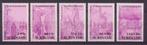 Suriname 531/5 postfris Etsen van Rembrandt 1987, Ophalen of Verzenden, Postfris