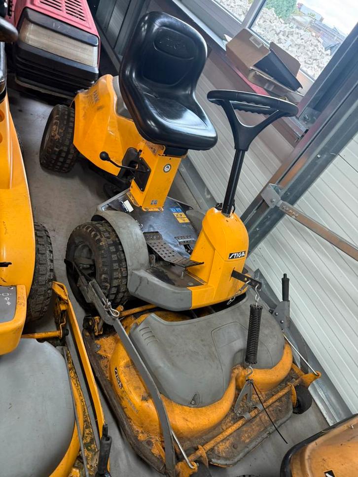 Diverse zitmaaiers te koop!, Tuin en Terras, Zitmaaiers, Gebruikt, 90 tot 120 cm, Elektrische starter, Mulchfunctie, Opvangzak