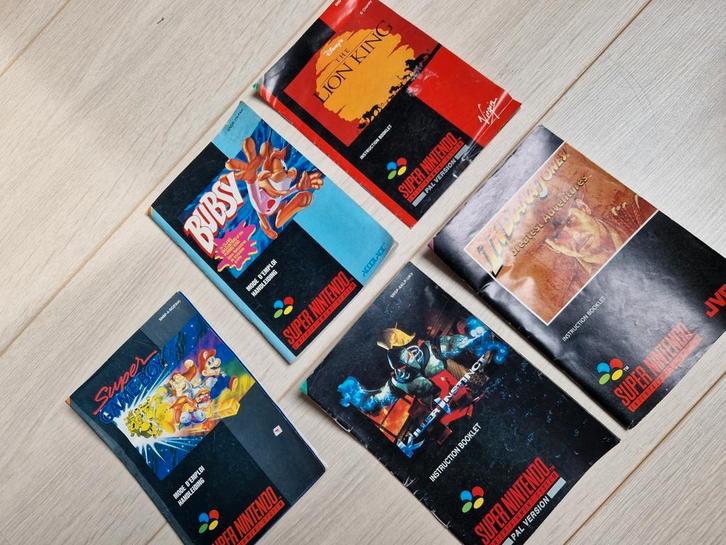booklets indiana jones greatest adventures killer instinct, Spelcomputers en Games, Games | Nintendo Super NES, Zo goed als nieuw