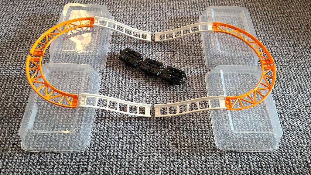 Partij N394=Lego achtbaan rails Nieuw & karretjes, Lego, Lego, Lego, Nieuw