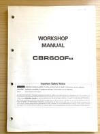 Honda CBR600 F2 1991-1992 Service Manual, Verzenden, Honda