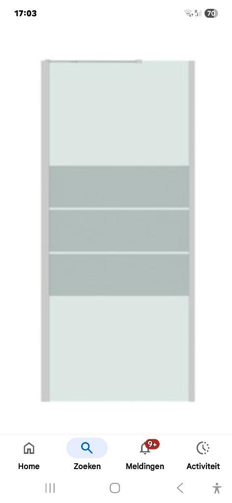 Sanitair, Doe-het-zelf en Verbouw, Sanitair, Nieuw, Douche, Glas, Ophalen