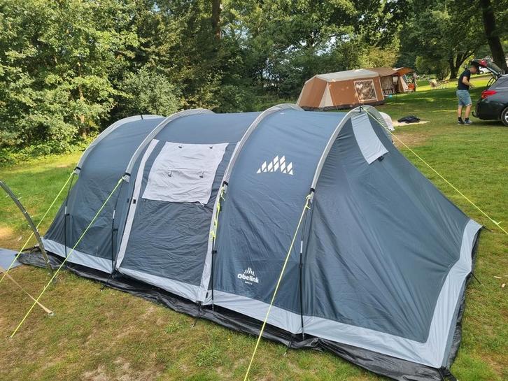 Obelink Napels 4 poly tent, Caravans en Kamperen, Tenten, tot en met 4, Zo goed als nieuw, Ophalen