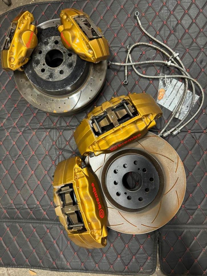 Subaru Impreza STI 5x100 Brembo remmen, Auto-onderdelen, Remmen en Aandrijving, Subaru, Nieuw, Ophalen of Verzenden