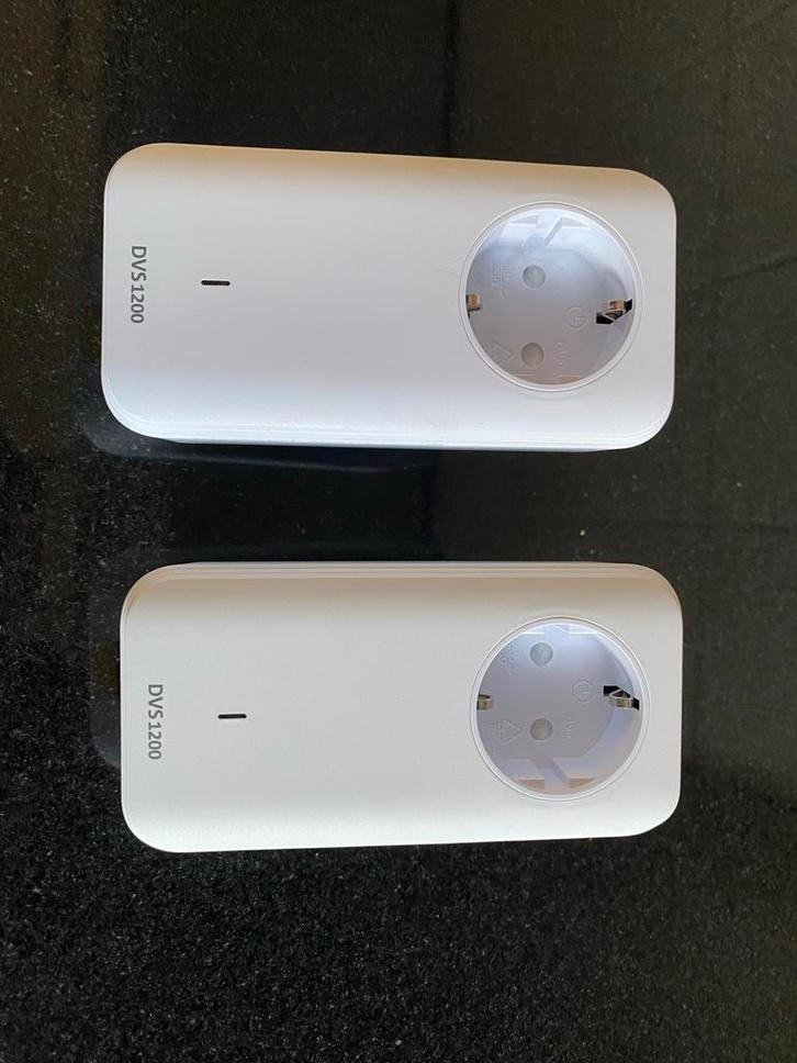 DVS 1200 Powerline Adapter Set, Computers en Software, Powerlines, Gebruikt, Ophalen of Verzenden