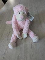 Nieuw: Knuffel Funnies slingeraapje lichtroze, Ophalen of Verzenden, Nieuw, Overige typen