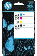 HP 932 zwarte/933 cyaan/magenta/gele originele inkt, 4-pack, Ophalen of Verzenden, Zo goed als nieuw, HP