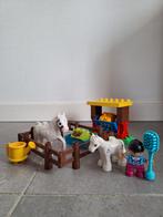 Duplo 10806 Paarden, Kinderen en Baby's, Speelgoed | Duplo en Lego, Ophalen of Verzenden, Zo goed als nieuw, Complete set, Duplo