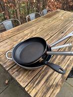 Pannenset met wokpan - 4 stuks - GRATIS, Huis en Inrichting, Keuken | Potten en Pannen, Ophalen of Verzenden, Gebruikt, Overige materialen