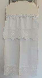 FRANS OUD SIERHANDDOEK PLANK/REK/KOPER ROE + KANT SIERDOEK, Antiek en Kunst, Curiosa en Brocante, Ophalen of Verzenden